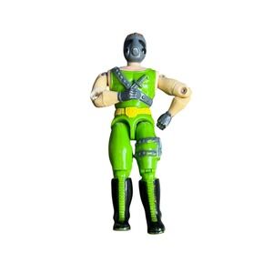 Lanard The Corps Gasman 1990 Green Vintage 3.75" Action Figure Toy